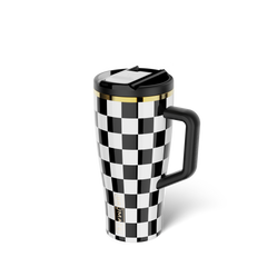 Era Flip 30oz | Black & White Checker