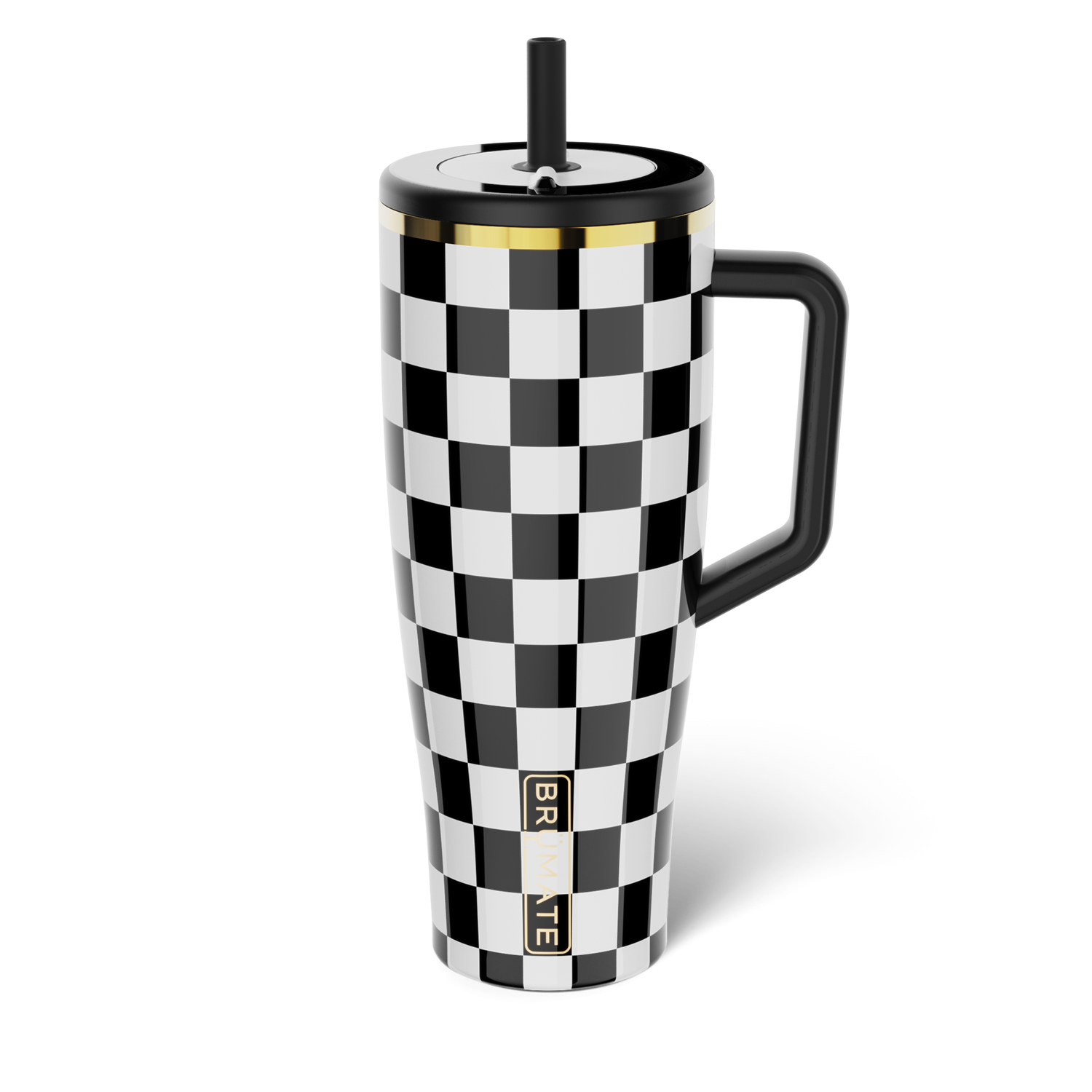 Era 40oz | Black & White Checker