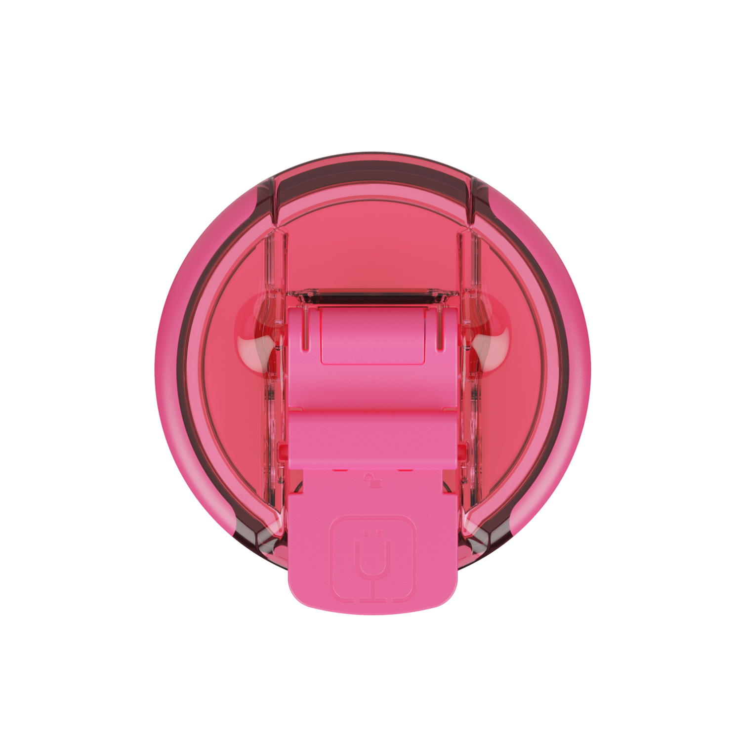 Uncork'd OctaLock Lid 14oz | Neon Pink